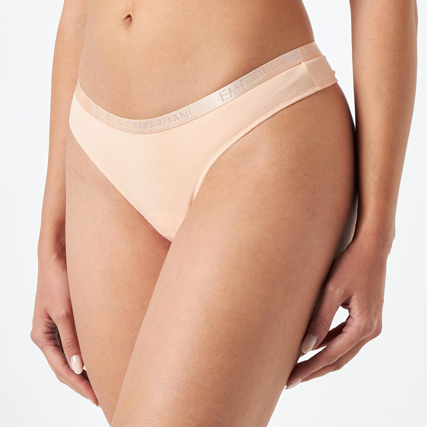 Emporio Armani Women's Basic Cotton Thong - Image 2