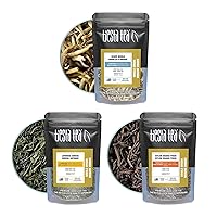 Vista 3 de Tiesta Tea - Single Origin Tea Sampler Dry Flight Set, Loose Leaf, High to Low Caffeine, Makes Hot & Iced, Assorted Brew Sets with Green, White