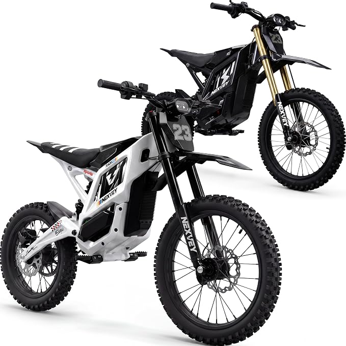 Flash Pro Electric Dirt Bike, 60V 27Ah Battery, 3000W Motor,