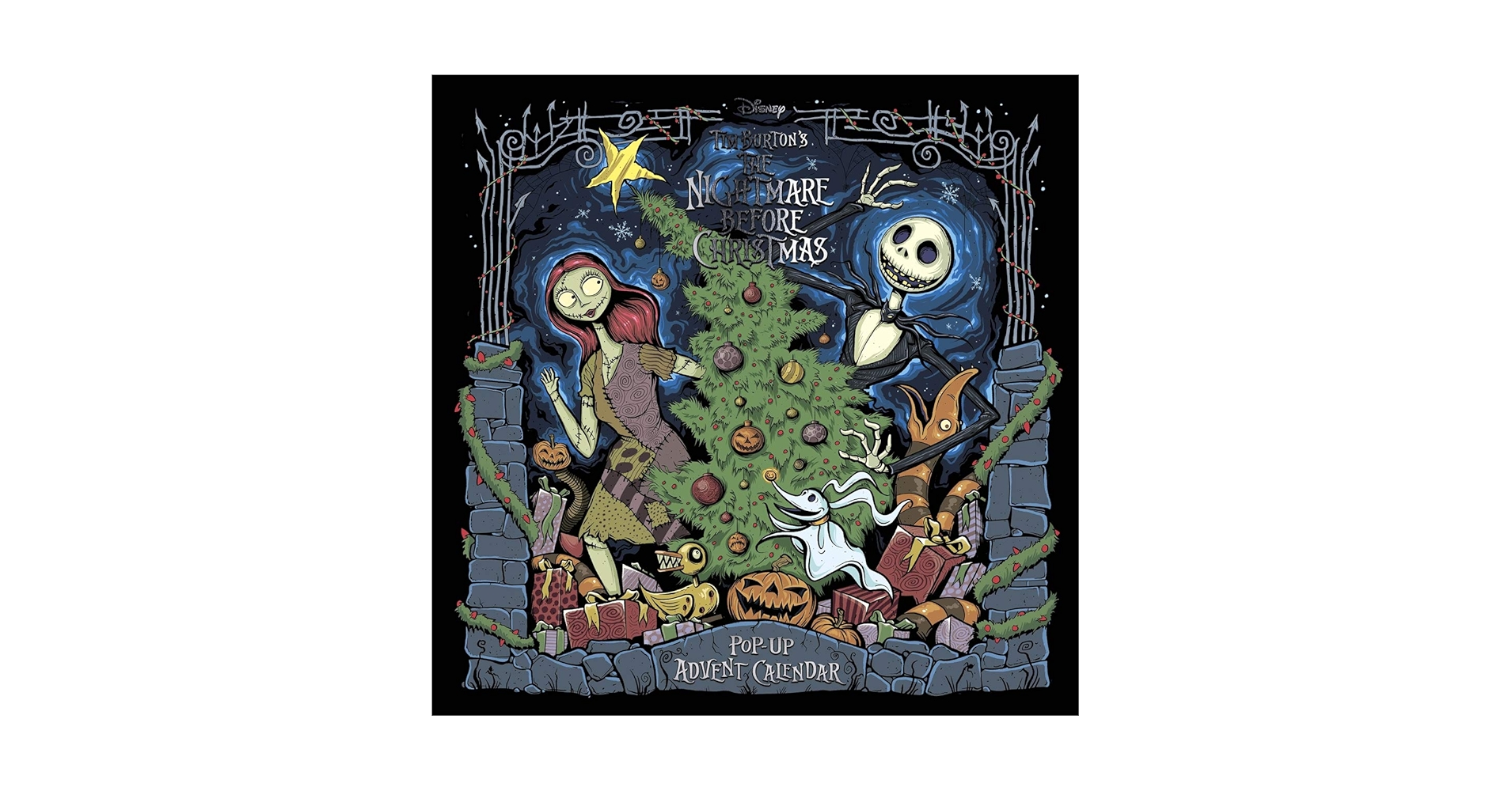Disney - ★再入荷★ ディズニー　ポップアップブック　ナイトメア　クリスマスカレンダー Amazon.com: Disney Tim Burton's The Nightmare Before