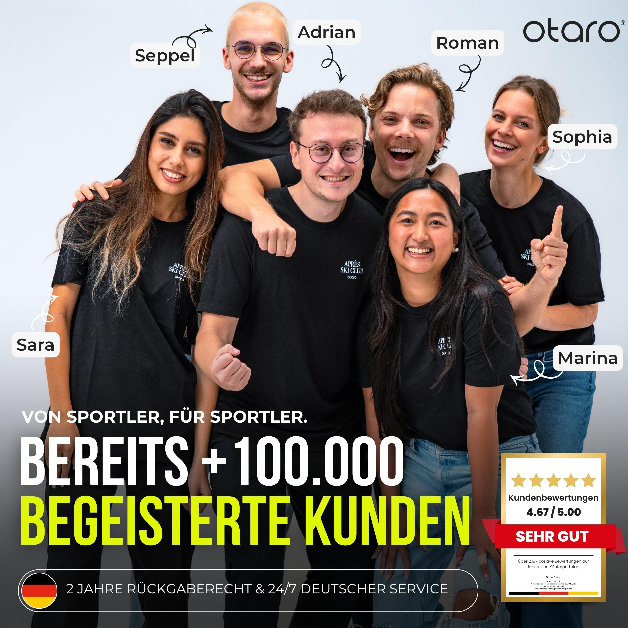 OTARO Padelschläger für Anfänger & Fortgeschrittene | Ultraleicht & ausbalanciert | Padel Schläger Carbon & Glasfaser mit Eva Kern für hohe Kontrolle und Power | Padel Racket mit komfortablem Griff