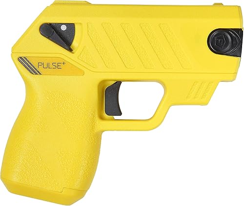 Taser Pulse - Herramienta de autodefensa con integración de Noonlight amarillo Azul Electric, Negro, Amarillo