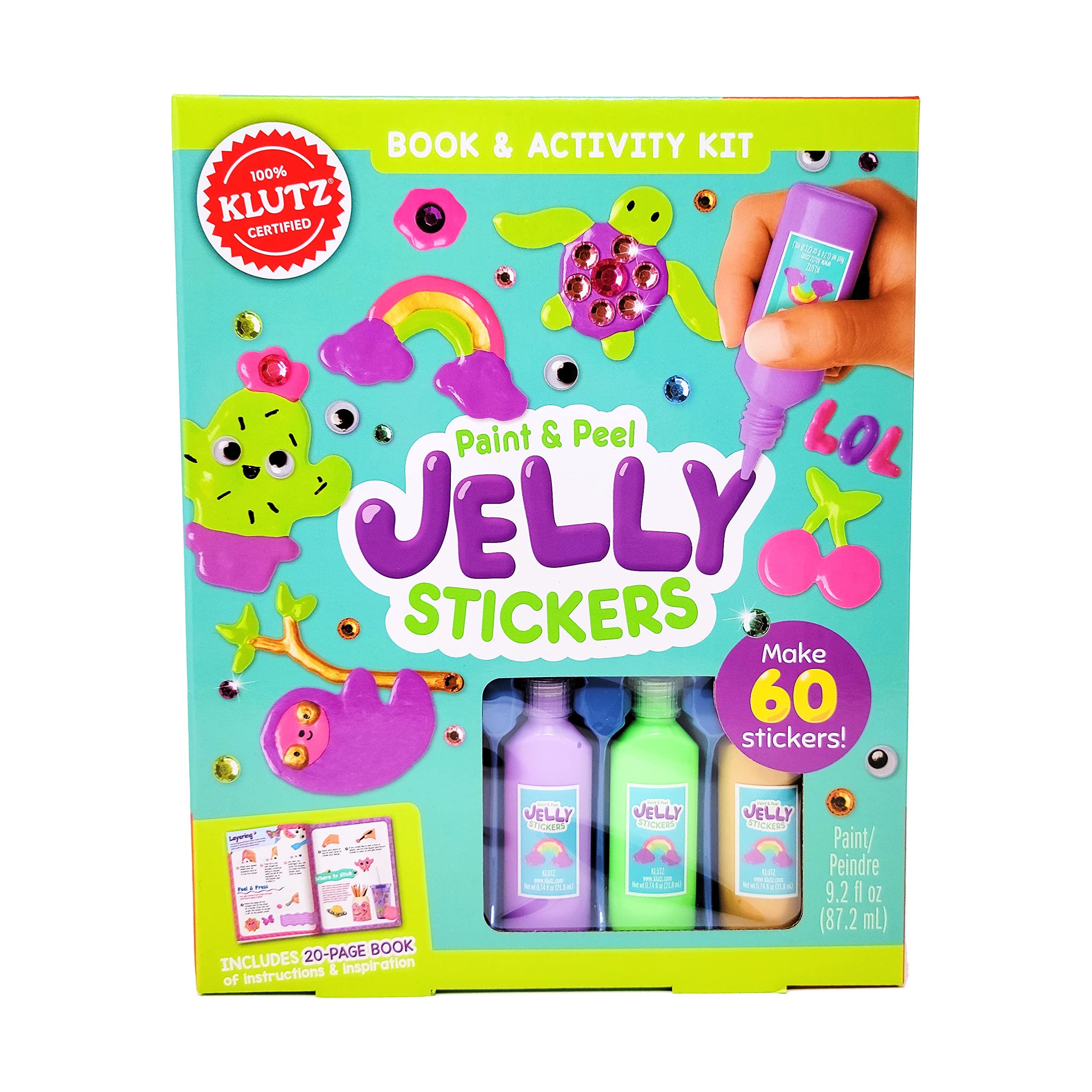 Paint & Peel Jelly Stickers by Klutz Press