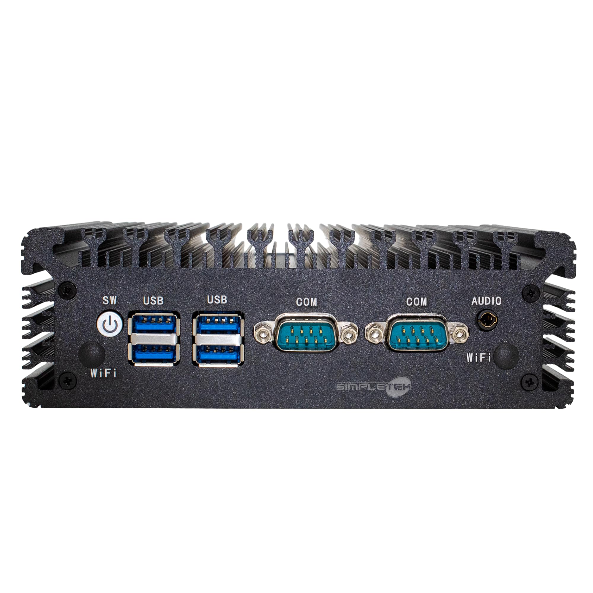SIMPLETEK - Mini PC Fanless CPU i3-7100U - 8GB 120GB - W11 Pro - Rugged
