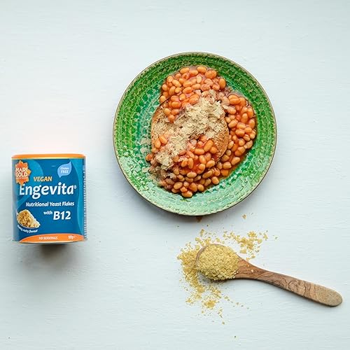 Miniatura 4 de Condimento de levadura salada Engevita con B12 4.41 oz (paquete de 2)