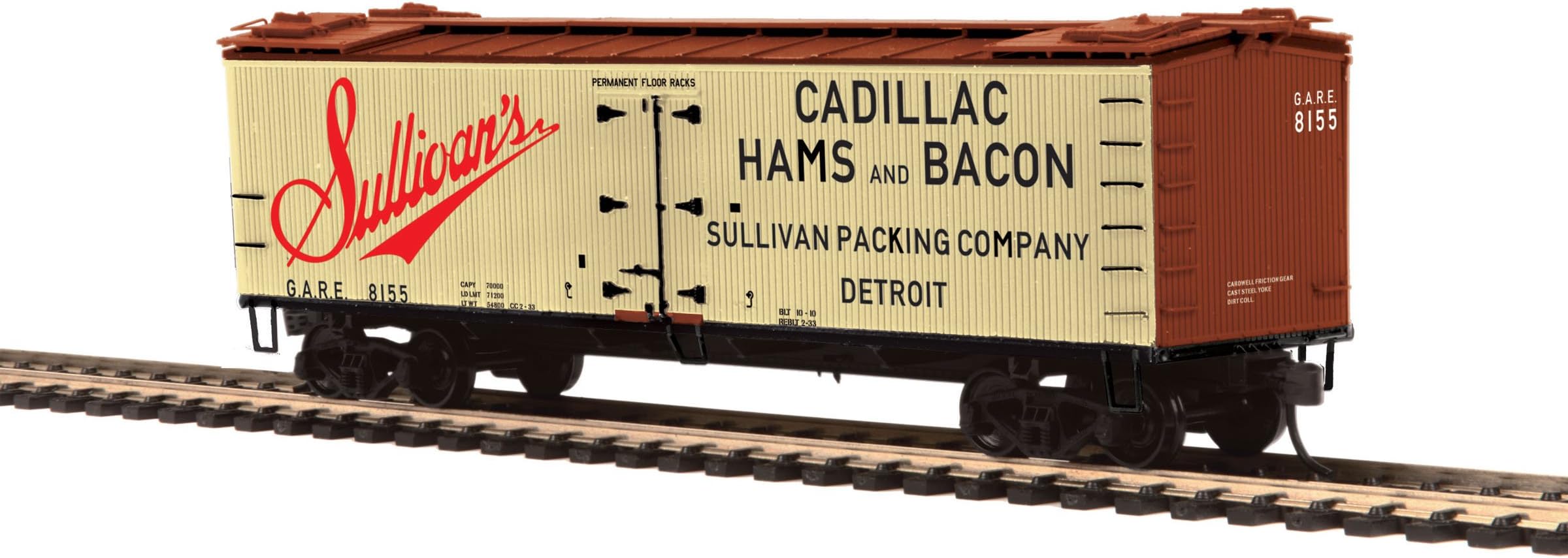HO Woodside Reefer Sullivan's Packing #8150
