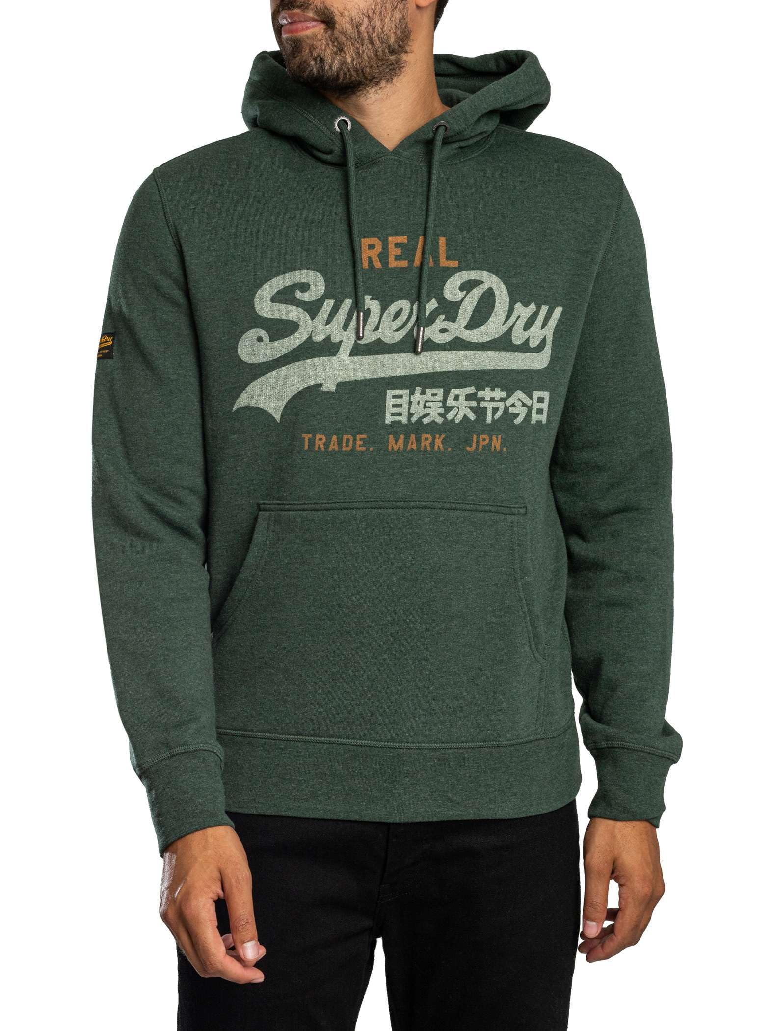 Superdry Men's Vert Hooded Sweatshirt Vl Heritage