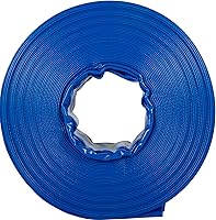 Vista 9 de Manguera de Descarga VEVOR, 3" x 105', Manguera de PVC Plana, Manguera de Retrolavado y Drenaje Resistente con Abrazaderas, Resistente a