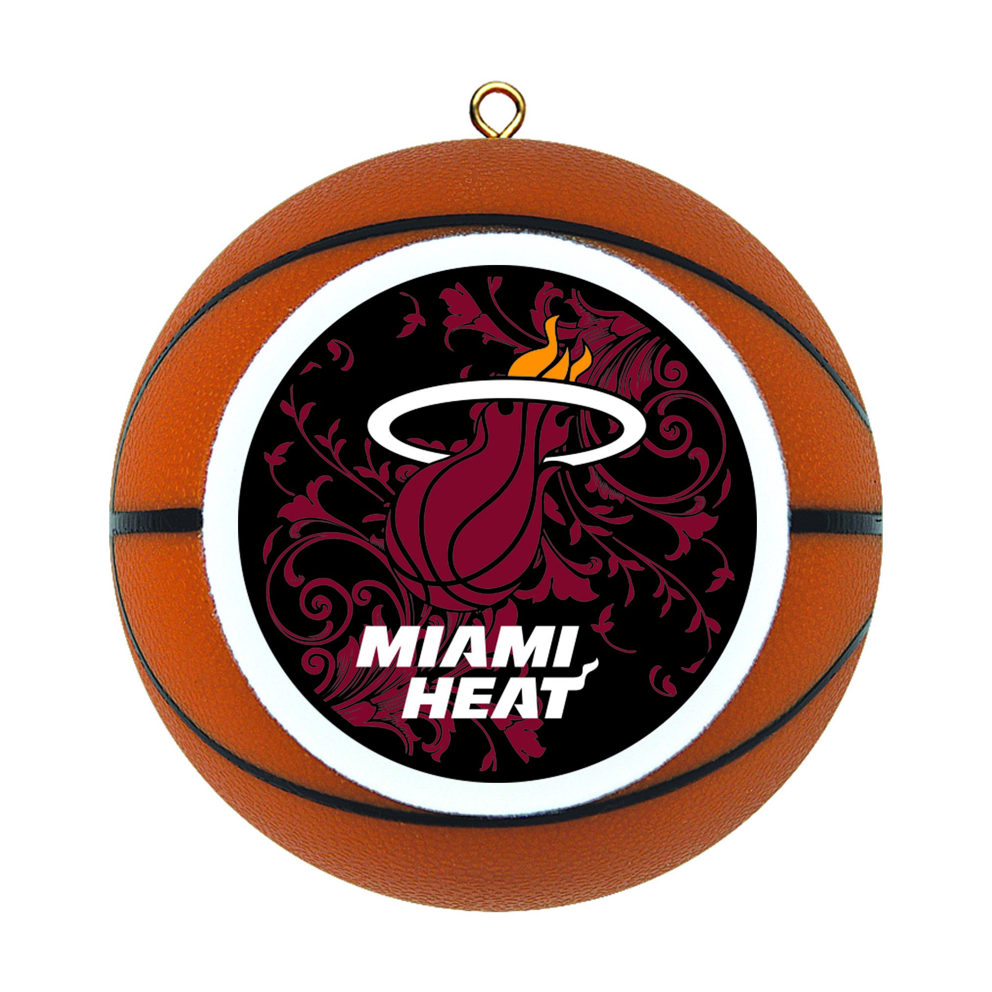NBA Miami Heat Replica Basketball Ornament