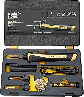 IRODA SOLDERPRO: Type C 30W 3-in-1 Cordless Soldering Kit, 3200mAh Japanese Battery
