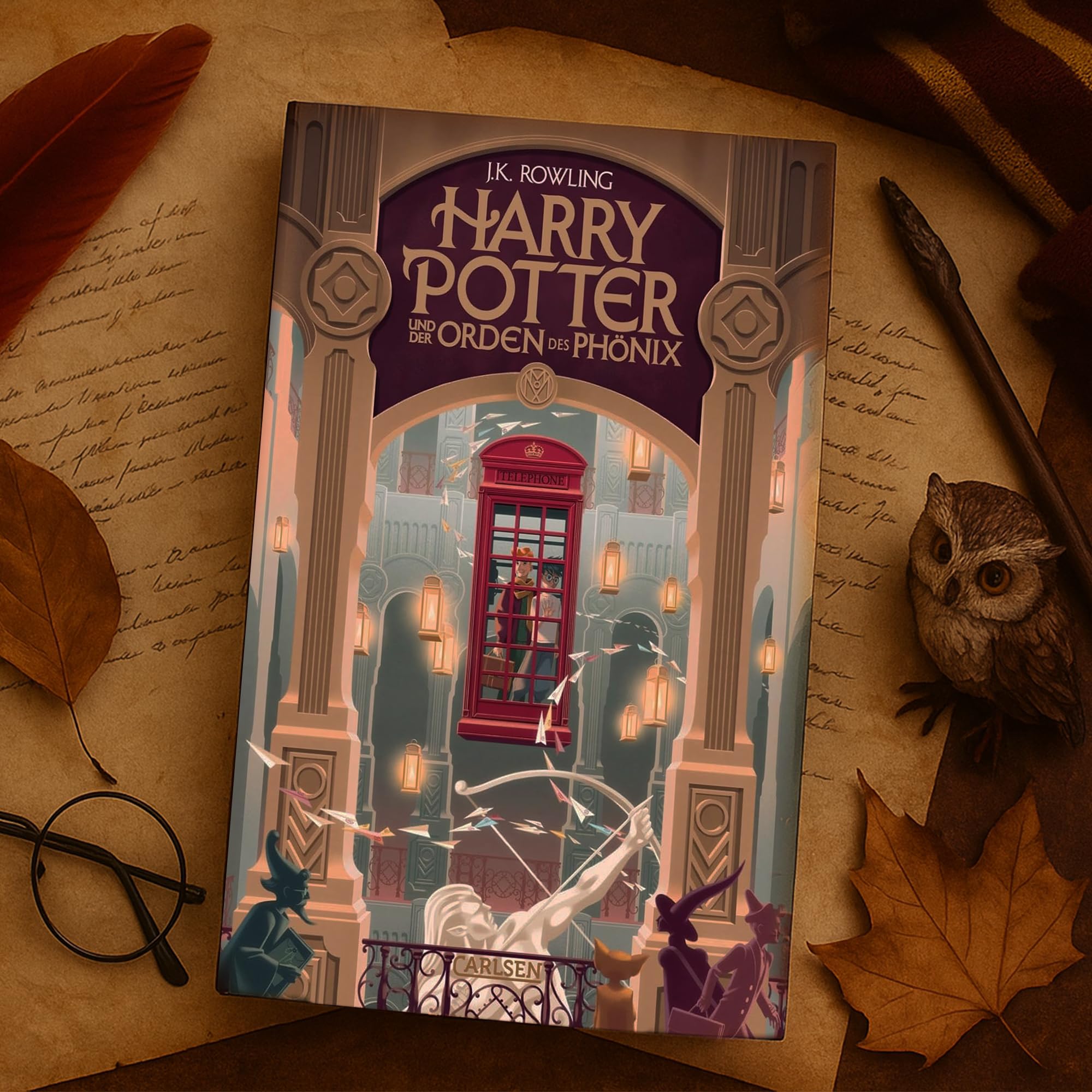 J.K. Rowling Bücher Bundle Harry Potter Band 1–7 – prachtvolle Neuauflage 2025 mit extra Jelly Belly Bertie Botts Bohnen (35 g) – detailreich illustriert für Kinder, Jugendliche und Erwachsene