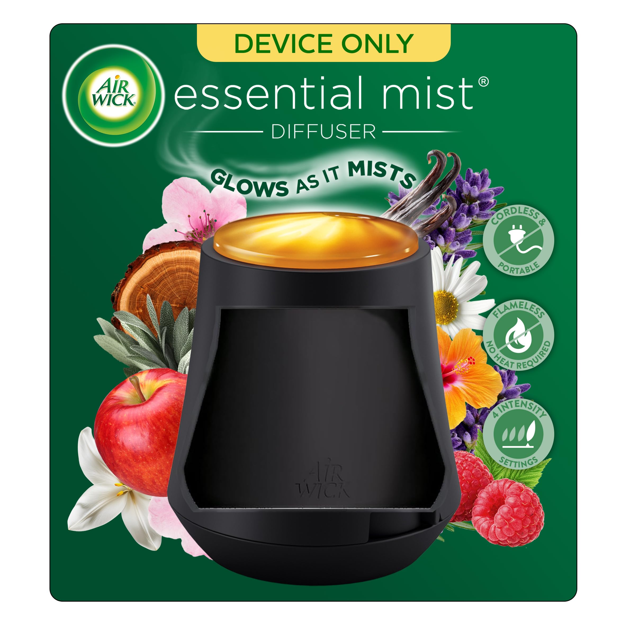 Air Wick Essential Mist Diffuser, 1ct, Essential Oils Diffuser, Air Freshener