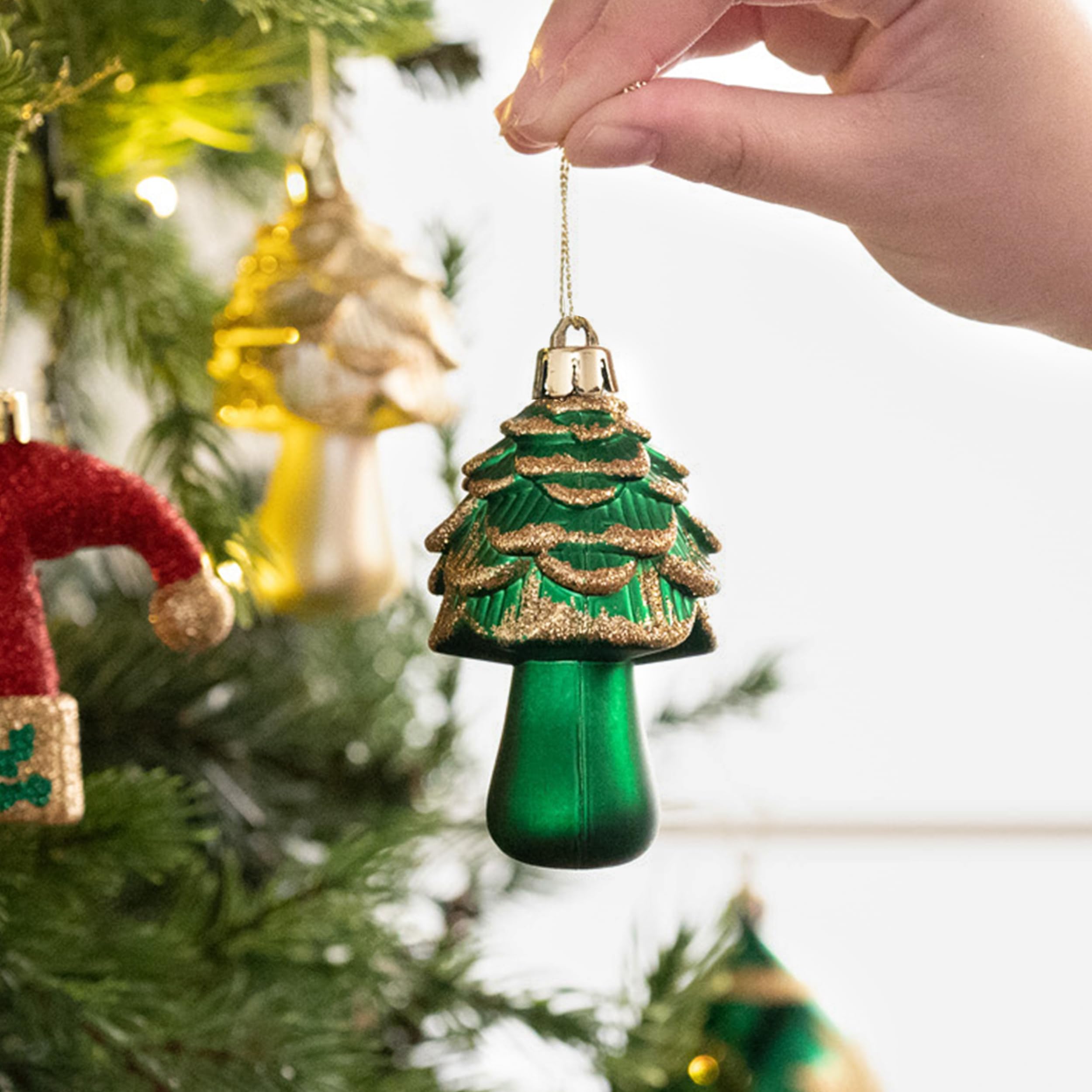 Valery Madelyn Décorations de sapin de Noël 70 carats pour intérieur/extérieur, pendentifs en plastique incassable à suspendre pour décoration de fête de Noël, couronne, guirlande, saisonnier