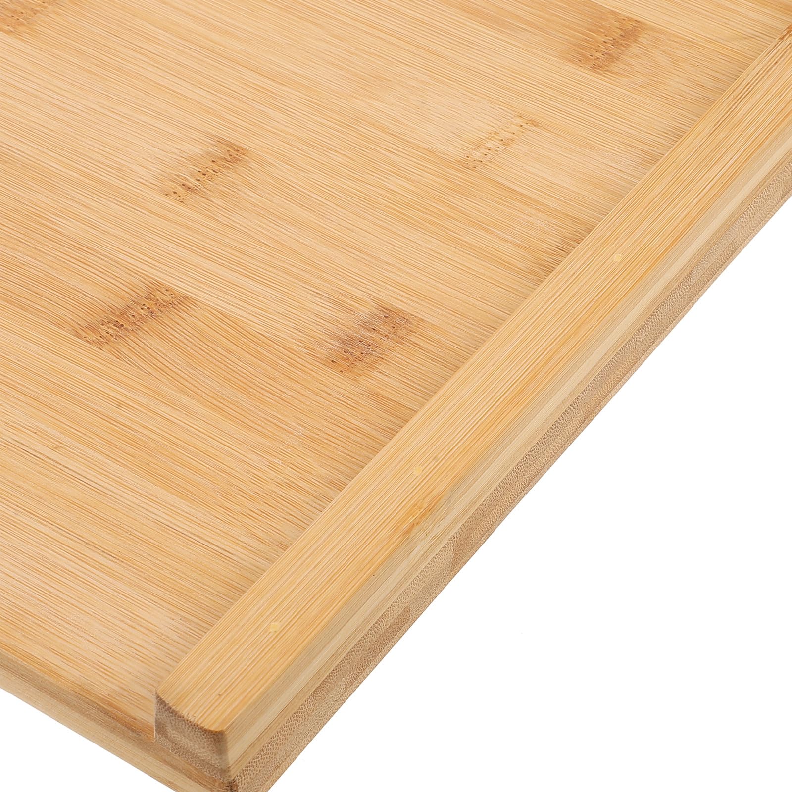 Hohopeti Tabla de Cortar Grande 50x30 Cm con Borde para Cocina, Resistente, Multifuncional para Cortar, Amasar y Picar, Apta para Lavavajillas, Adecuado para Preparar Alimentos en Hogar
