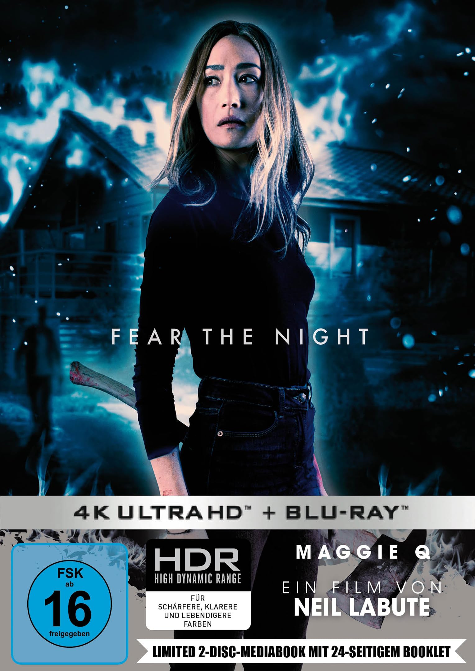 Fear The Night Ltd. 4K 2-BD-MB A LTD. LTD. - Limitiertes 4K 2-BD-Mediabook samt FSK-Umleger [Blu-ray] [Collector's Edition]