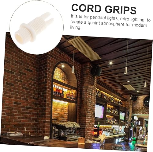 Miniatura 4 de 400 Pcs Lock Wire Chandelier Buckle Cable Glands Hanging Lights Clamps Ventilador Solar Para Casa Cord Grip Light Fixtures Ceiling Cable Fixing