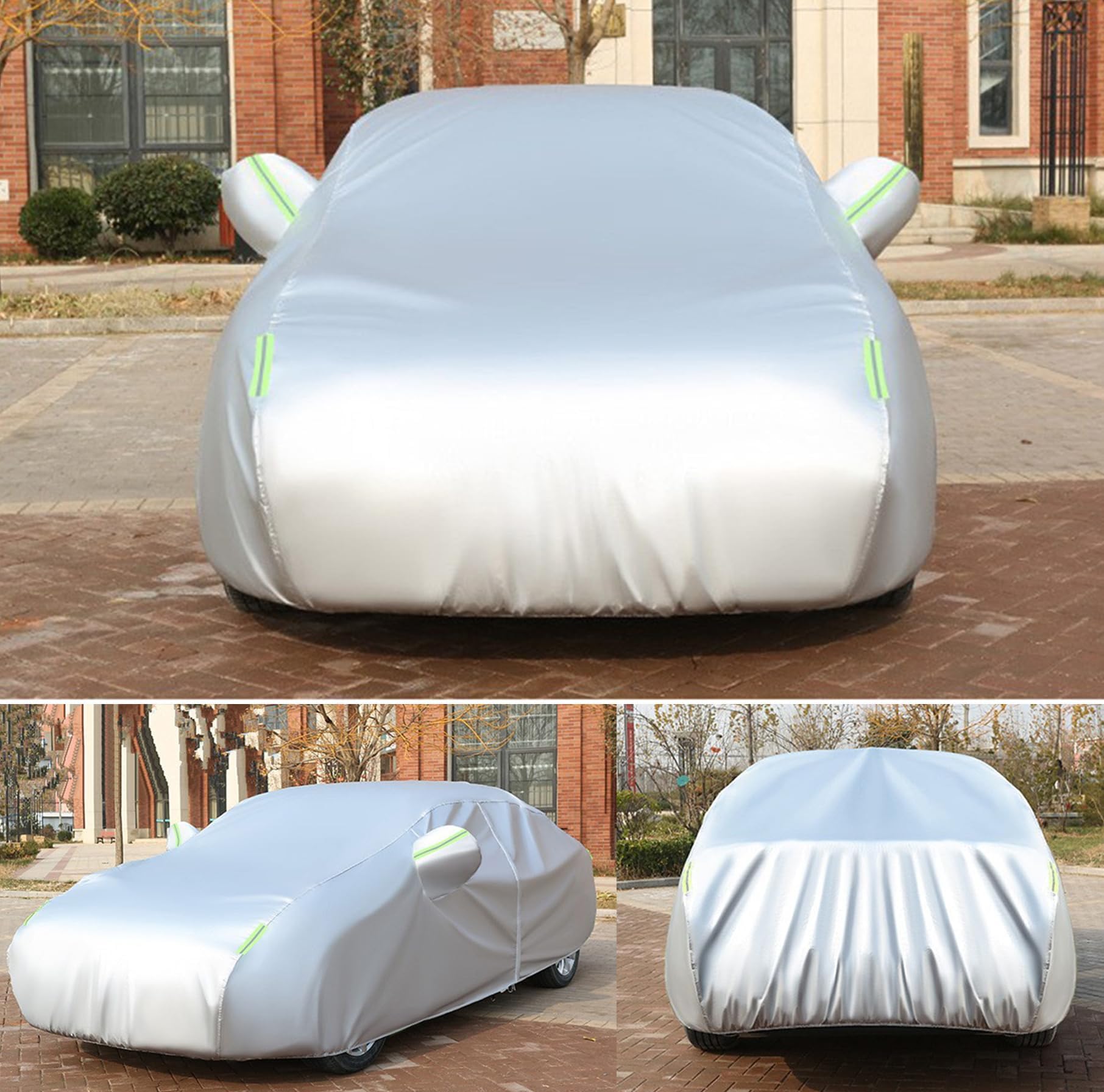 Copriauto per Audi A3 Sportback (8V) 2013-2016 | Oxford Impermeabile Resistente Al Calore Tutto L'anno Anti-UV Foglie Neve Esterno Garage