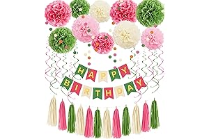 Eye-Catching Pink and Green Birthday Decorations for Unforgettable Celebrations