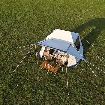 Amazon | ファミリー キャンプ テント ポップアップ テント 4人