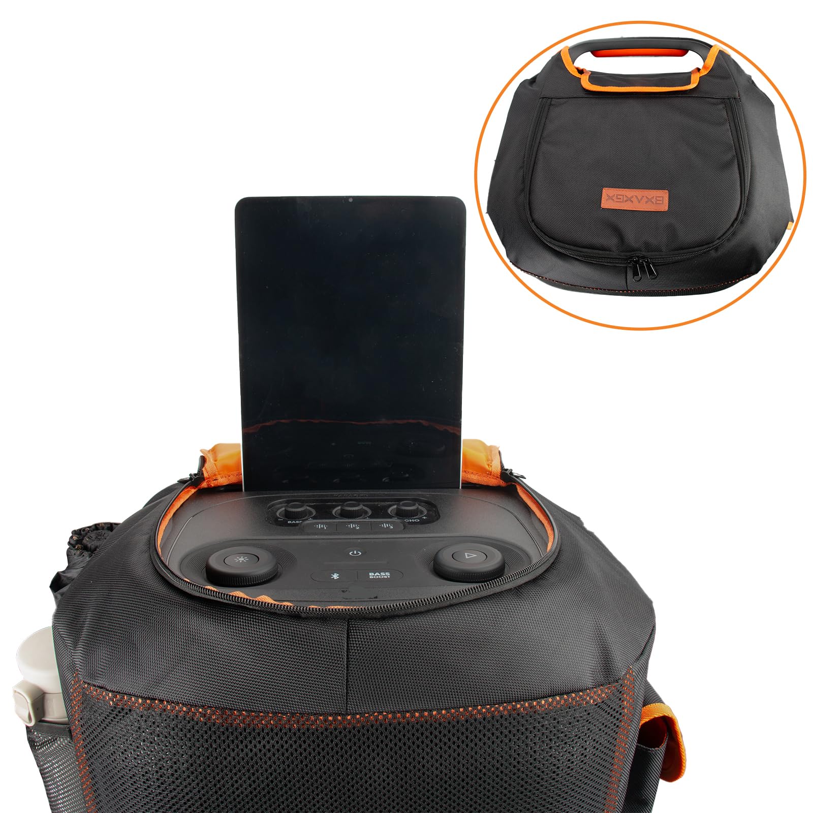Funda protectora para altavoz PartyBox 710 de doble capa, resistente a los arañazos, carcasa a prueba de polvo, chaqueta de altavoz de ajuste personalizado, funda de malla transpirable, con 4