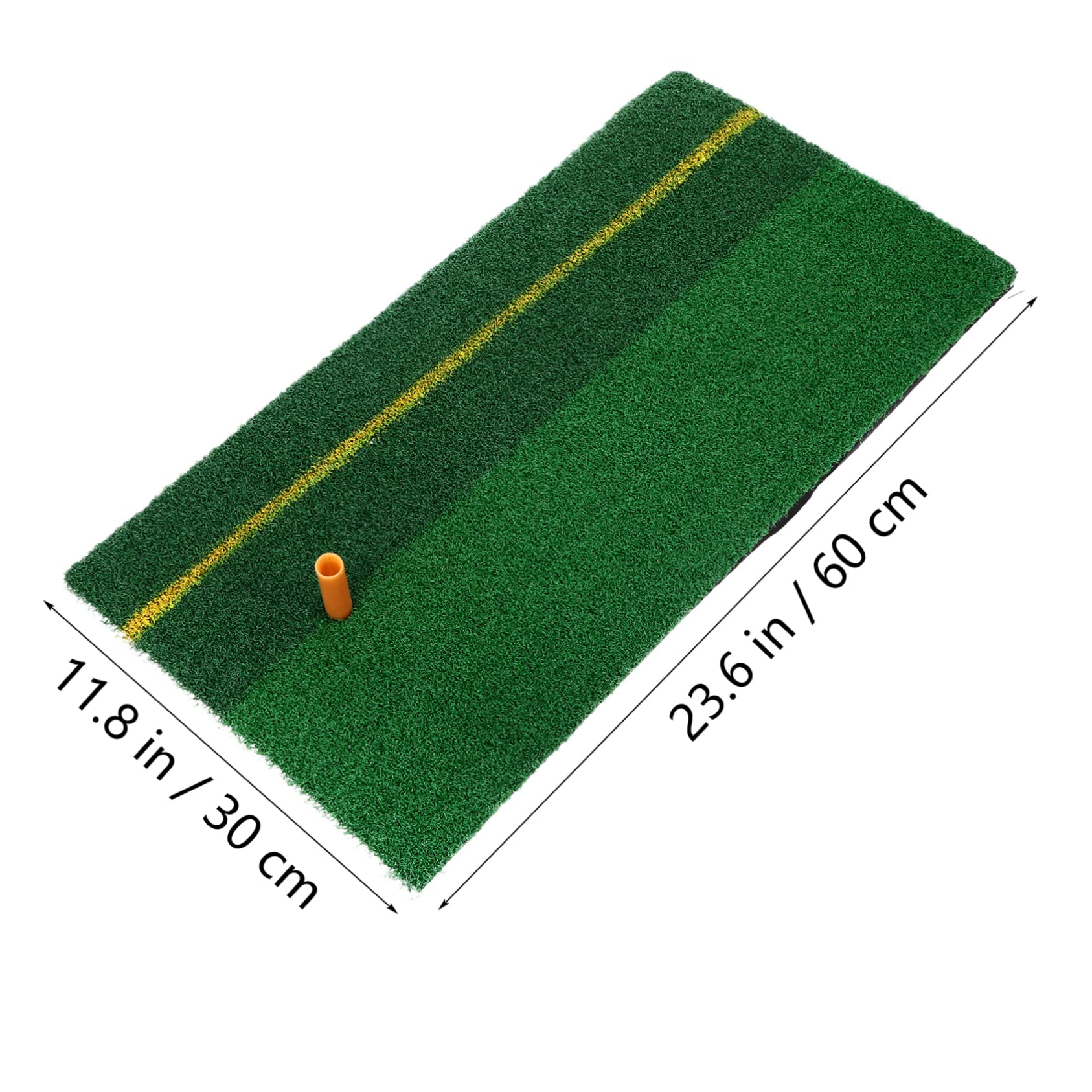 FOYTOKI Practice Pad Exercise Pad for Golf Hitting Portable Accessories Outdoor Golf Mat