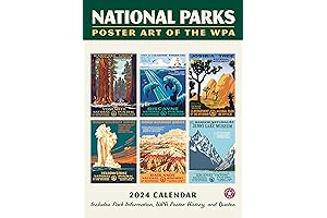 2021 Weekly Planner National Parks Nature Calendar & Monthly