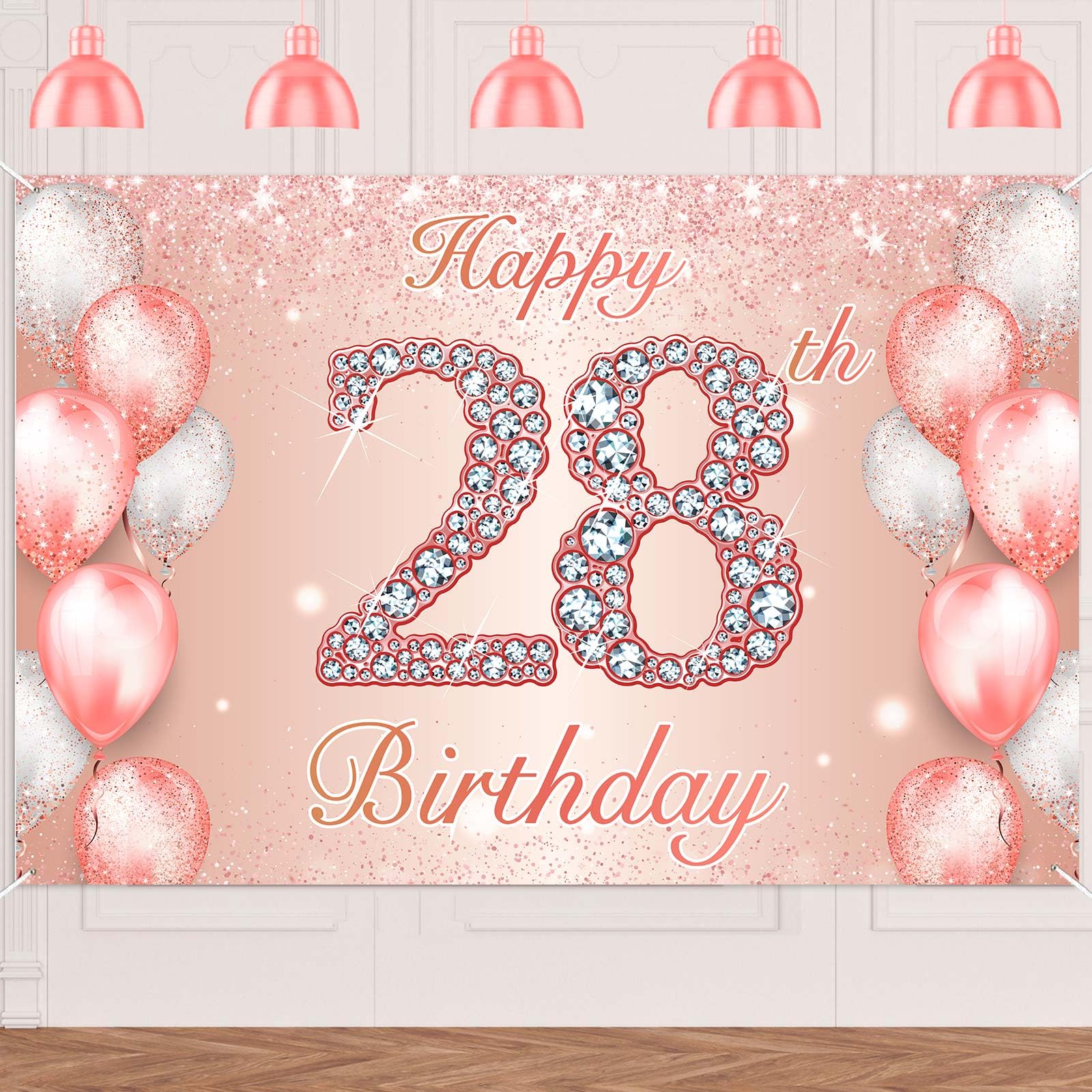 Photo 1 of DZTRELFK Happy 28th Birthday Banner