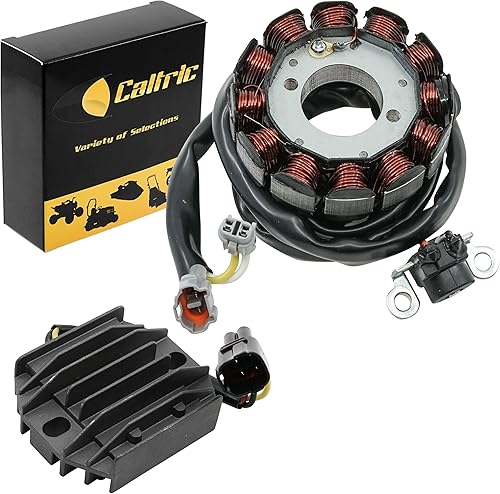 Miniatura 1 de Caltric Rectificador de estator y regulador compatible con Yamaha Yfz450 Yfz-450 Yfz 450 2004-2013