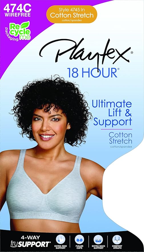 Playtex 18 hour cotton bra Clearance