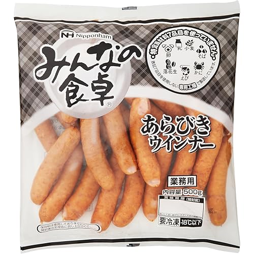 ニッポンハム みんなの食卓 あらびき ウインナー
