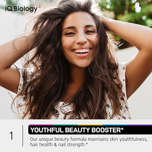 Miniatura 4 de Suplemento de Biotina, Colágeno y Neem con Queratina - Vitaminas para el Crecimiento del Cabello para Mujeres y Hombres - 10000 mcg de Biotina con