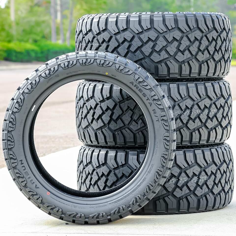 Arisun Aresta R/T ZG07 LT33X12.50R22 Rugged Terrain E (10 Ply) Four Tires