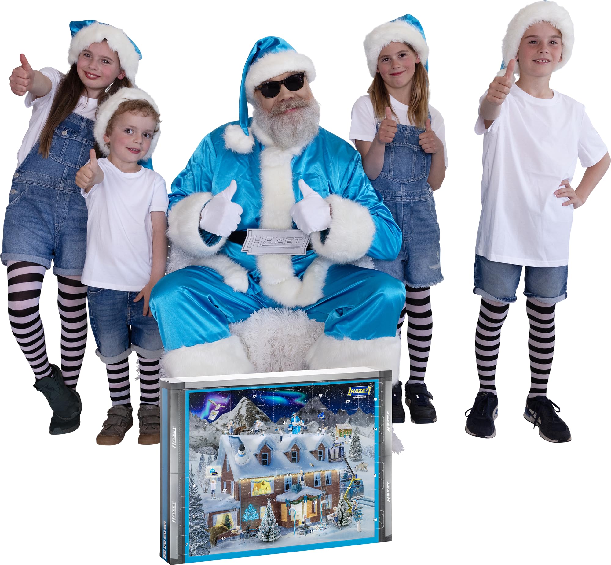 HAZET Santa Tools Calendario dell'Avvento 2023