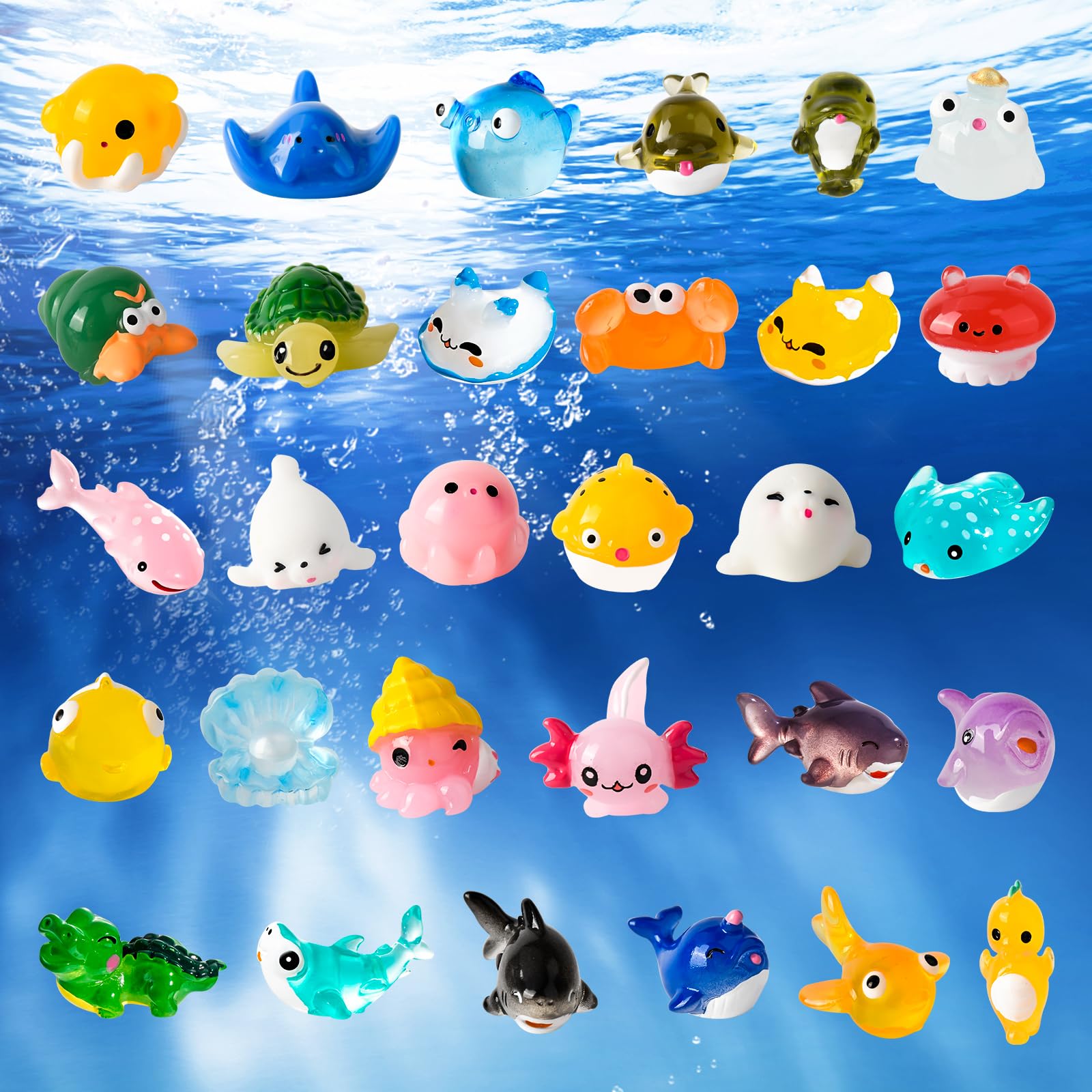 HSLCGF 30 PCS Miniature Ocean Theme Mini Resin Ocean Animals Ocean Mini Figurines Resin Axolotl for DIY Fish Tank Accessories, Micro Landscape Aquarium (B0CP99J3D5) Amazon Price History, Amazon Price Tracker