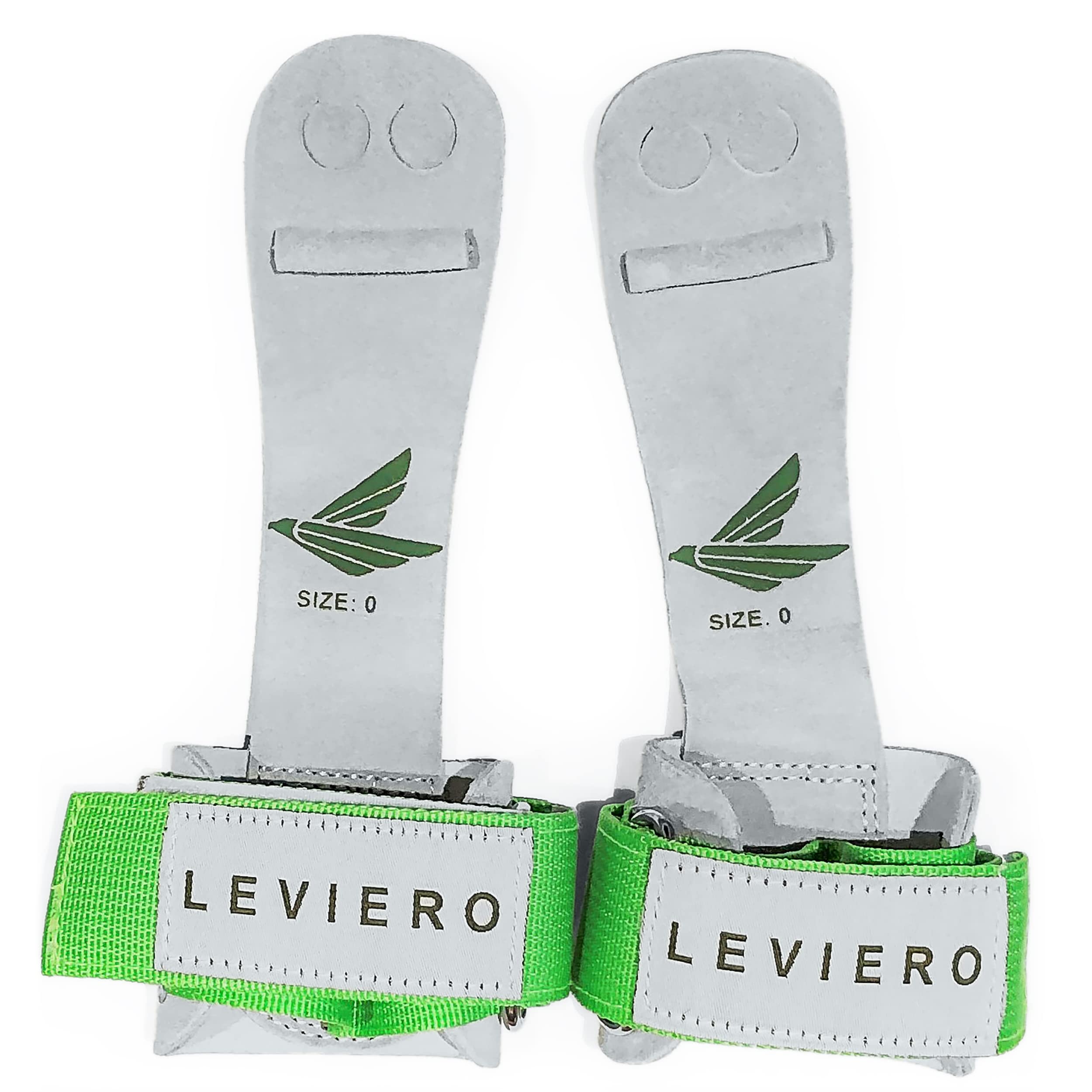 LEVIERO Gymnastics Grips Narrow Nippers/Gymnastic Grips for Girls Youth/Grips for Gymnastics Girls/Gymnastics Grips for Kids with Wrist Bands and Grip Bag/Gymnastics Hand Grips