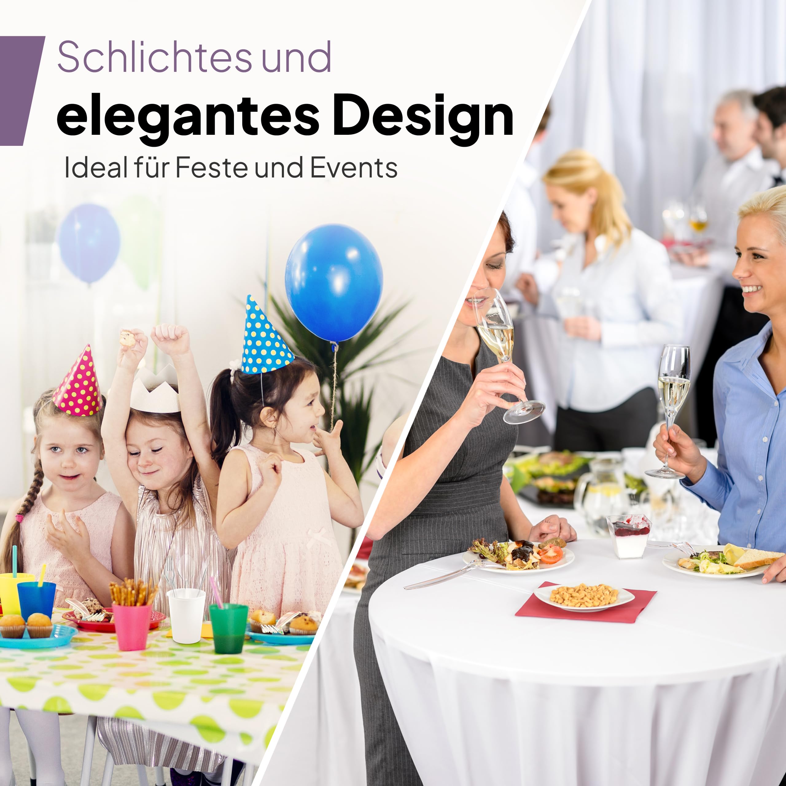 Inoverse Mehrweggabeln 1000 Stück, Länge 18 cm – Plastikgabeln, Kuchengabeln – Wiederverwendbar, spülmaschinenfest & BPA-frei | Premium Mehrweg Plastikbesteck für Party, Catering & Hochzeit