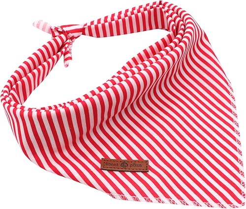 Miniatura 8 de Lionet Paws Bandana de otoño para perros pequeños, medianos y grandes, pañuelo lavable para perros y gatos, bufanda triangular para niña o niño