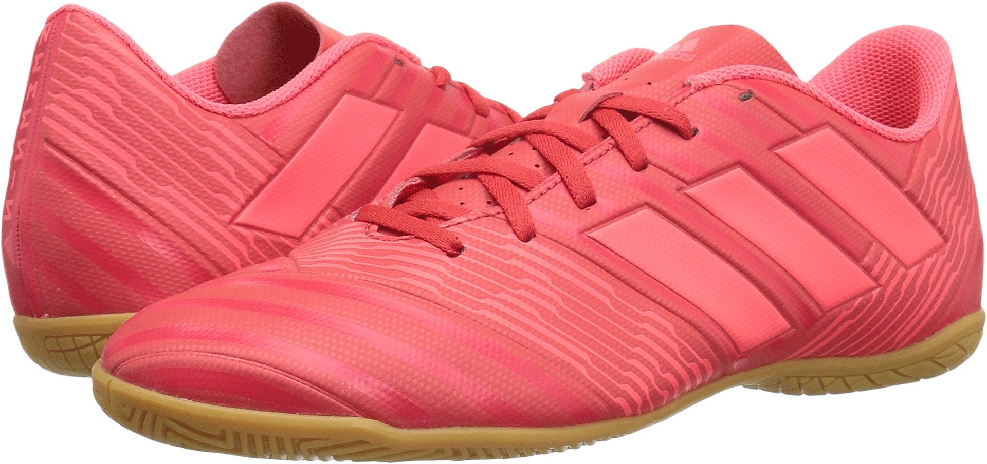 adidas Performance Men's Nemeziz Tango 17.4 in Soccer Shoe, Real Coral/Red Zest/Core Black, 10.5 M US