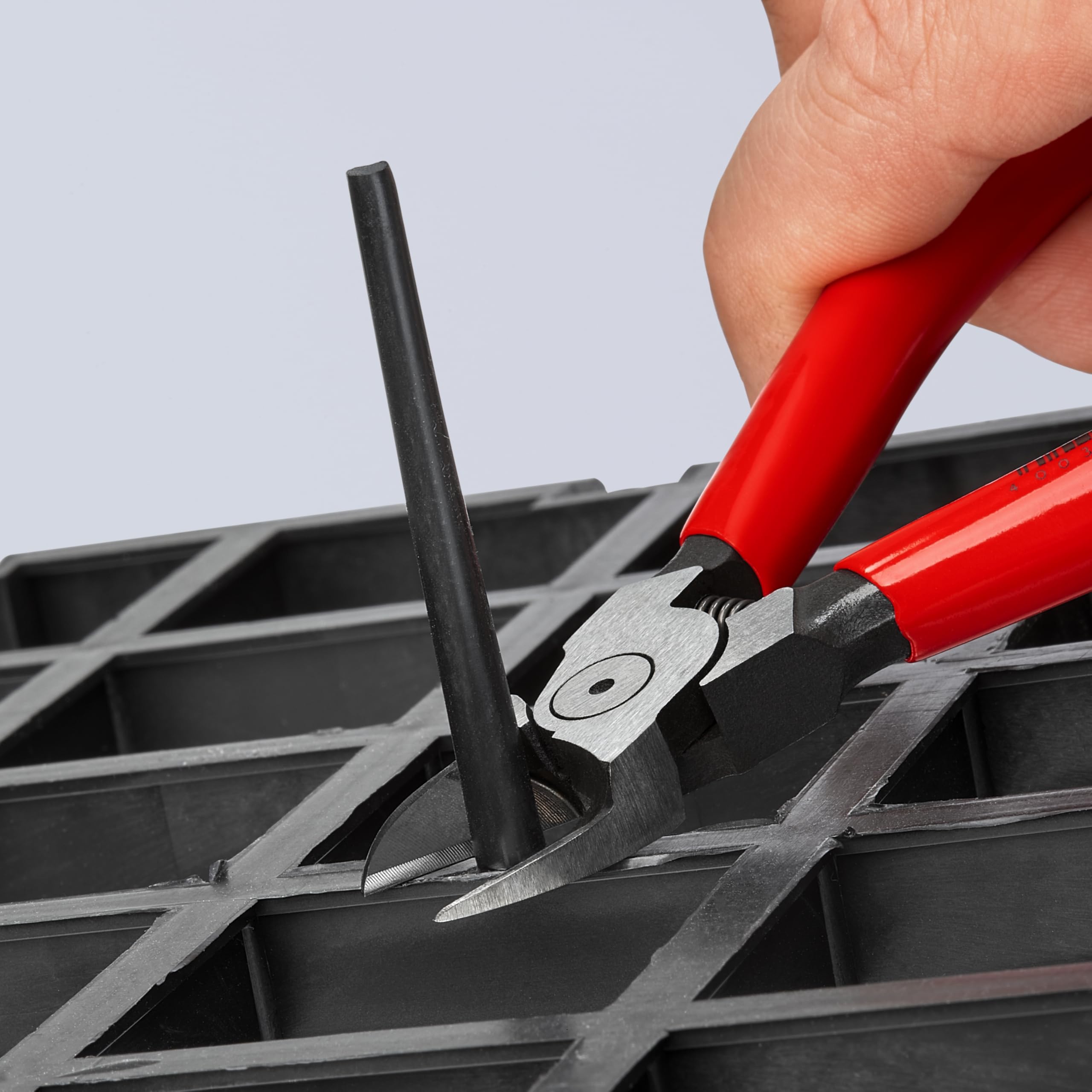 KNIPEX Alicates diagonales para plásticos de corte empotrado