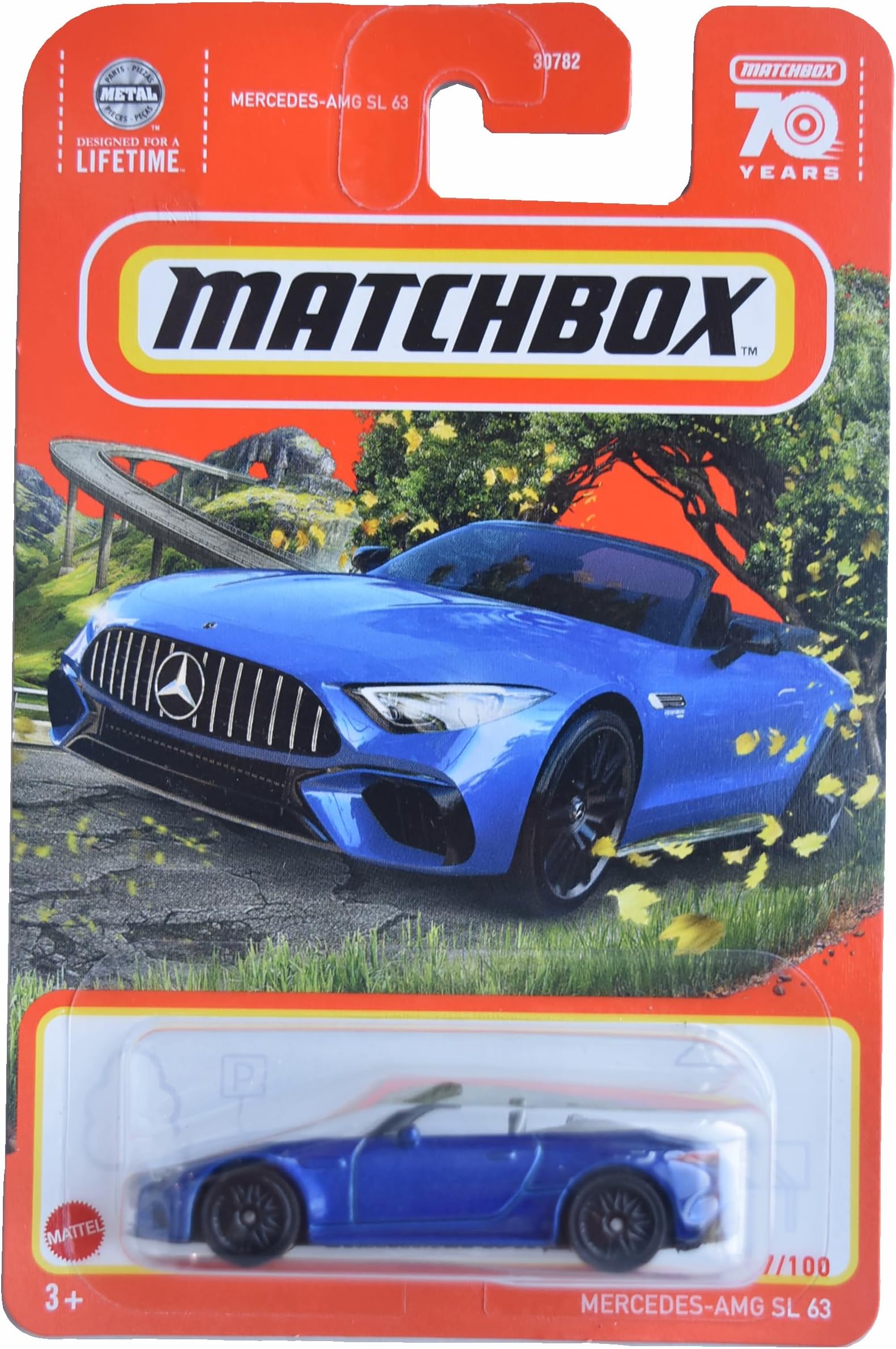 Mercedes AMG SL 63, Blue 67/100