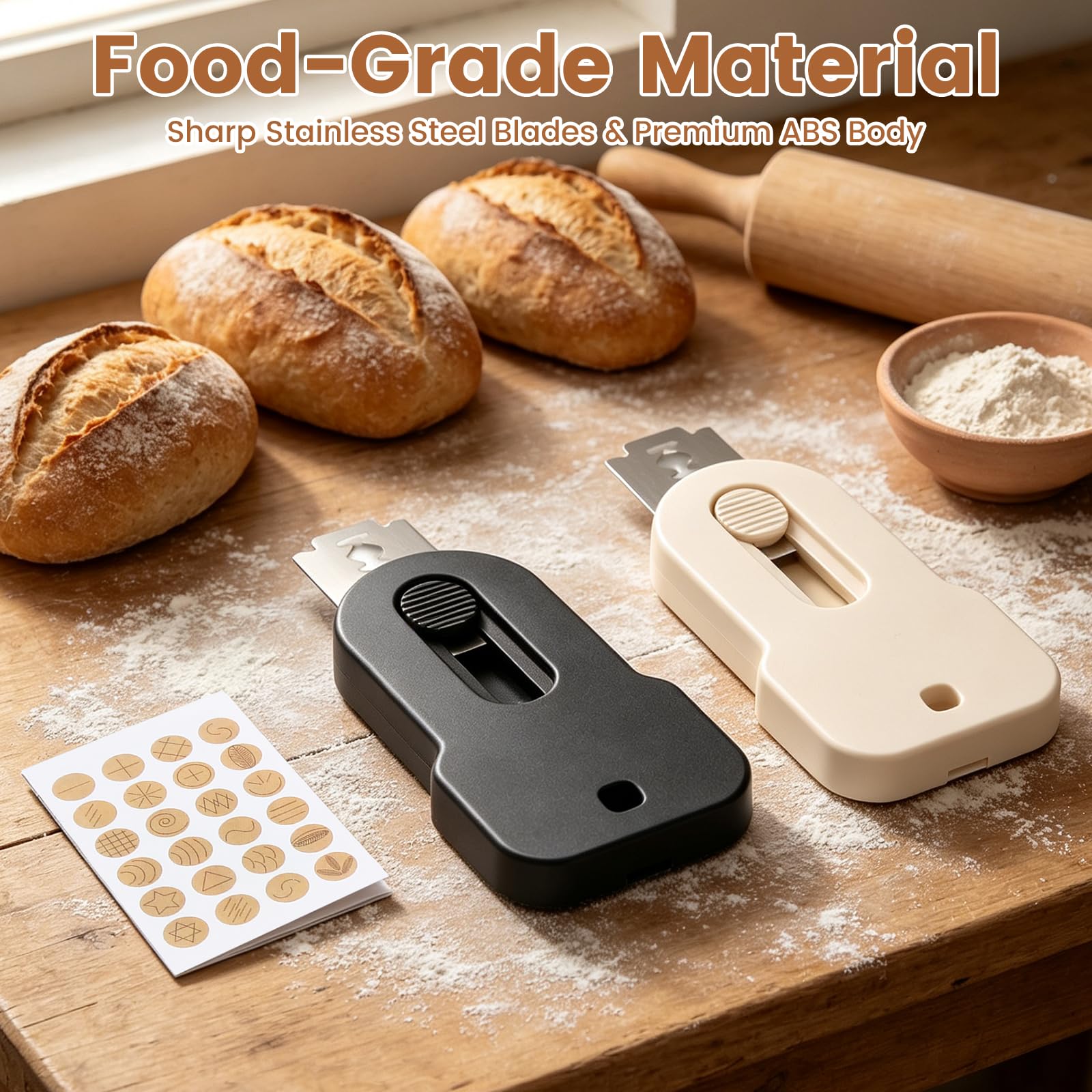 Bread Lame - Extractable Scoring Tool (2 Pack) -11
