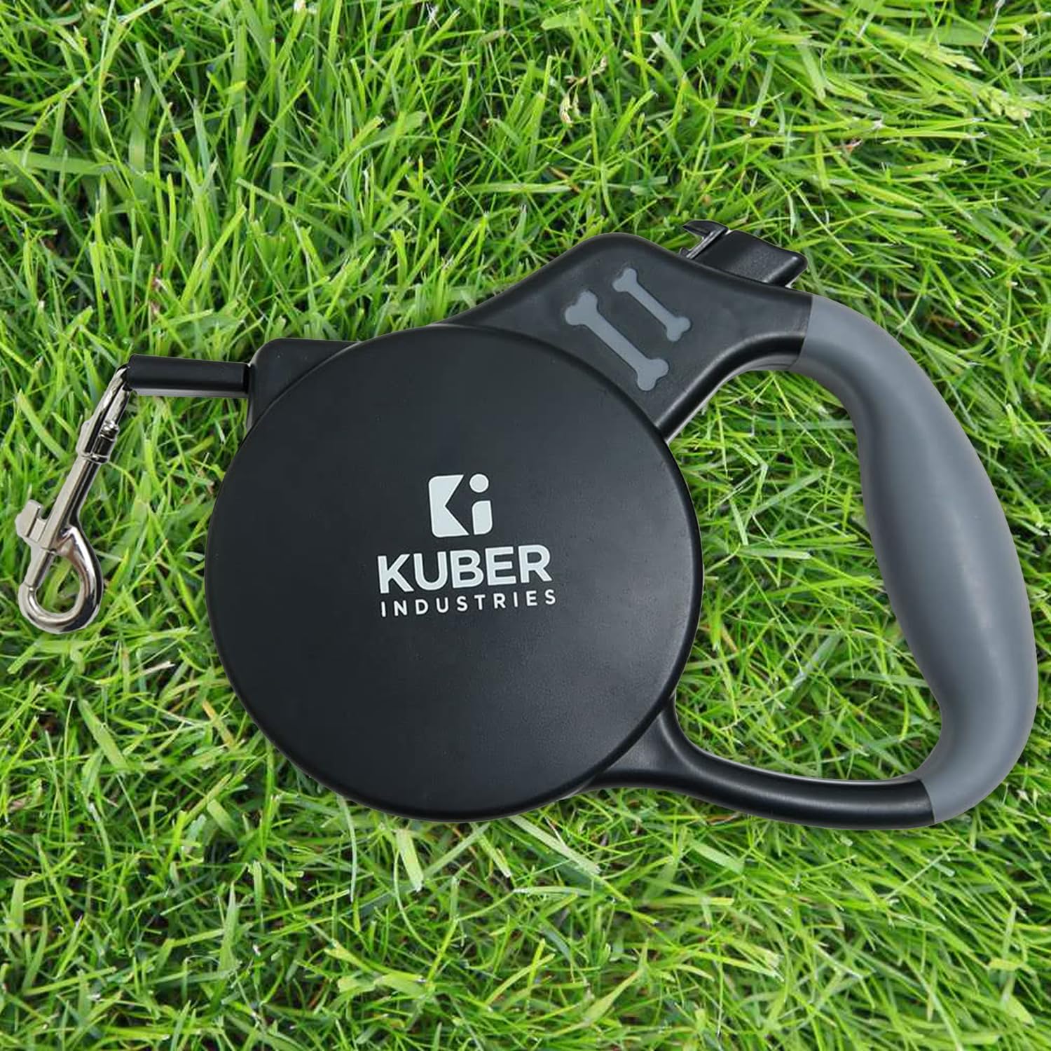 Kuber Industries Retractable Dog Leash|One Button Break With Safety Lock|Pet Training & Walking Accessory|Black, 8.27 Inch (B0CJ5CWMT1) Amazon Price History, Amazon Price Tracker