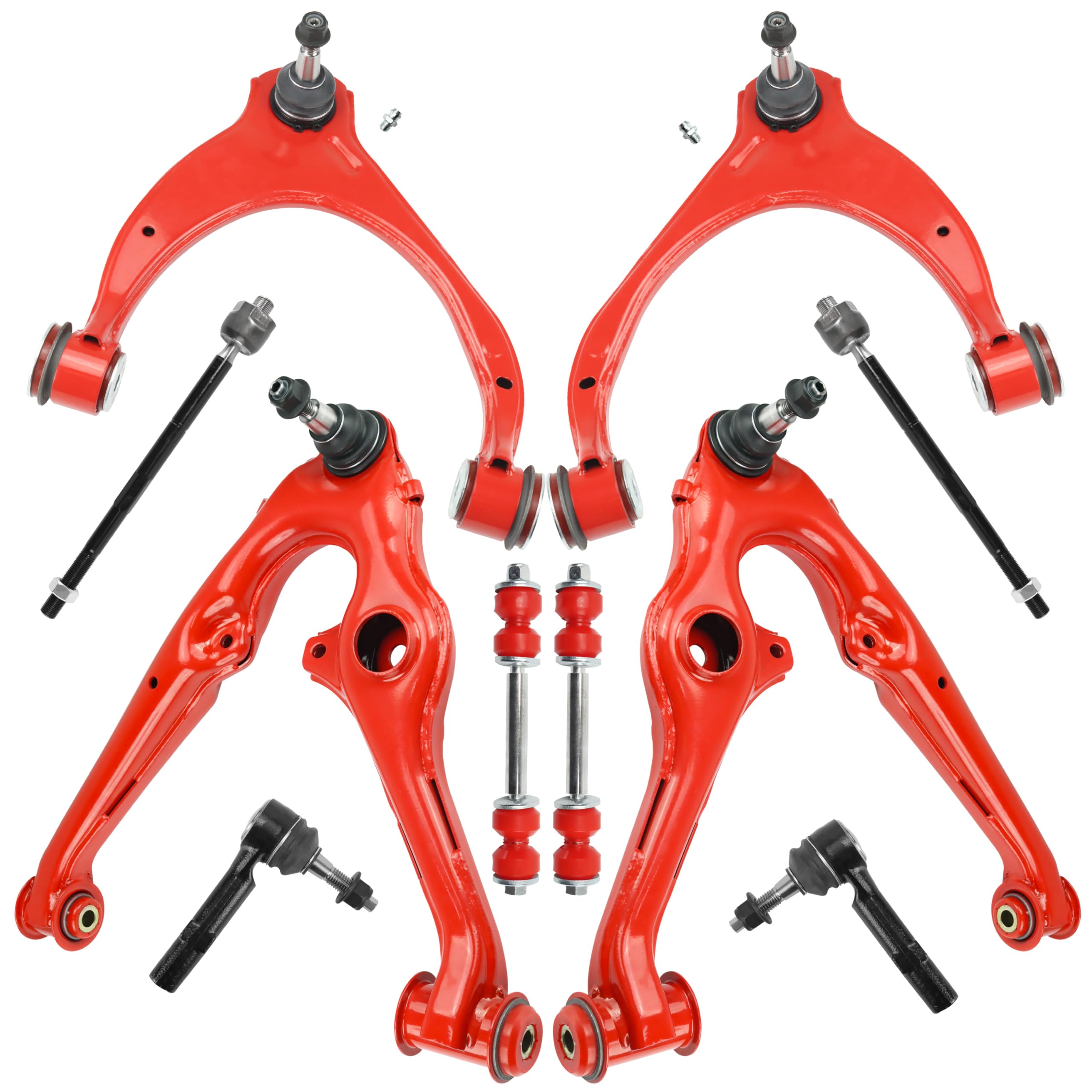 Photo 1 of 10pc Front End Upper and Lower Control Arms Suspension Kits for 2014-2018 Chevy Silverado GMC Sierra 1500, 2015-2019 Chevy Suburban, Tahoe, GMC Yukon/Yukon XL, Cadillac Escalade/ESV, K623298 K623299