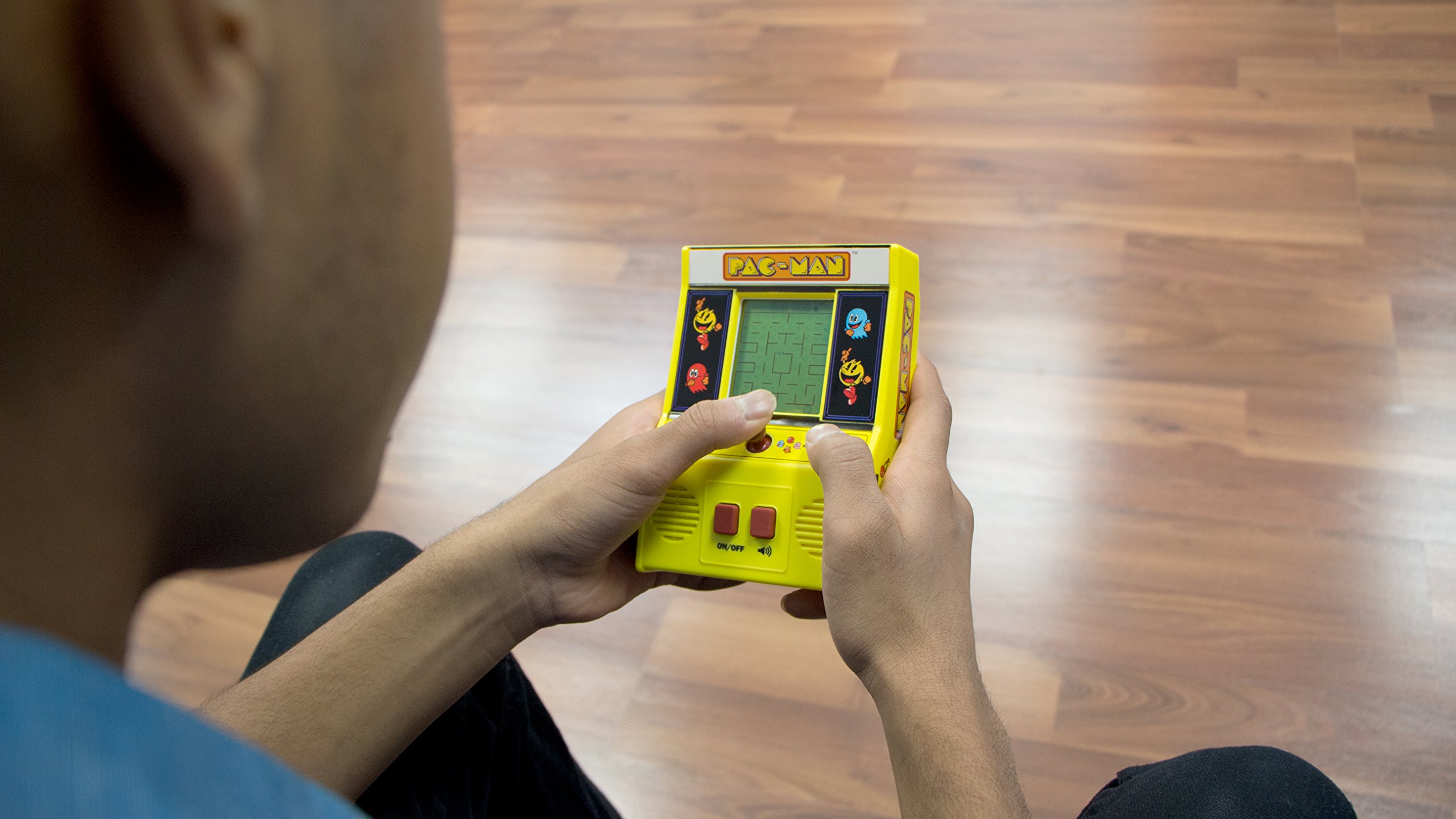 Pac Man 9521 Mini Arcade Game-Age 8+ Elettronico Palmare, Multicolore