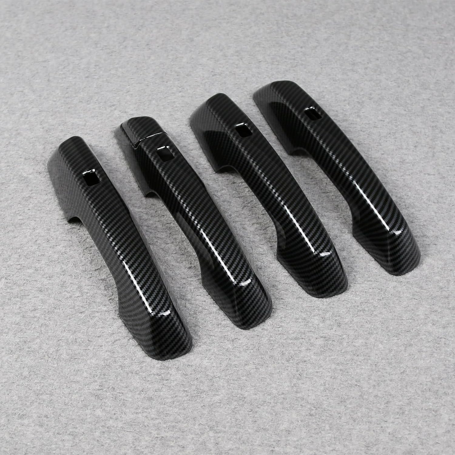 Beautost for Honda Prologue 2024 2025 2026 Door Handle Cover Trims ABS (Carbon Fiber Black)