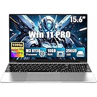 2026 PC Portatile 16GB RAM 256GB SSD Notebook 15,6 pollici Computer portatile M3