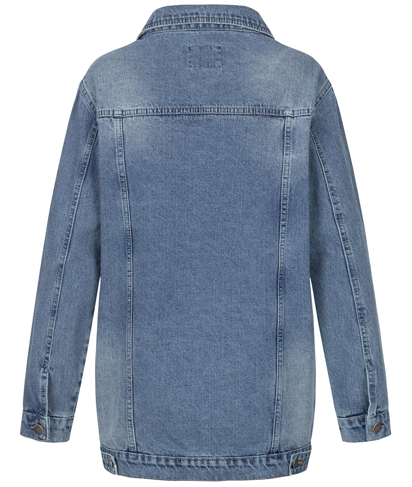 Rock Creek D-480 - Giacca in jeans da donna stile boyfriend