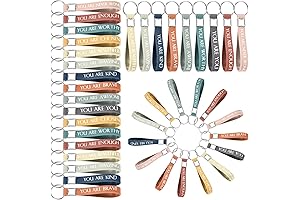 Cheerful Collection of 60 Silicone Keychains