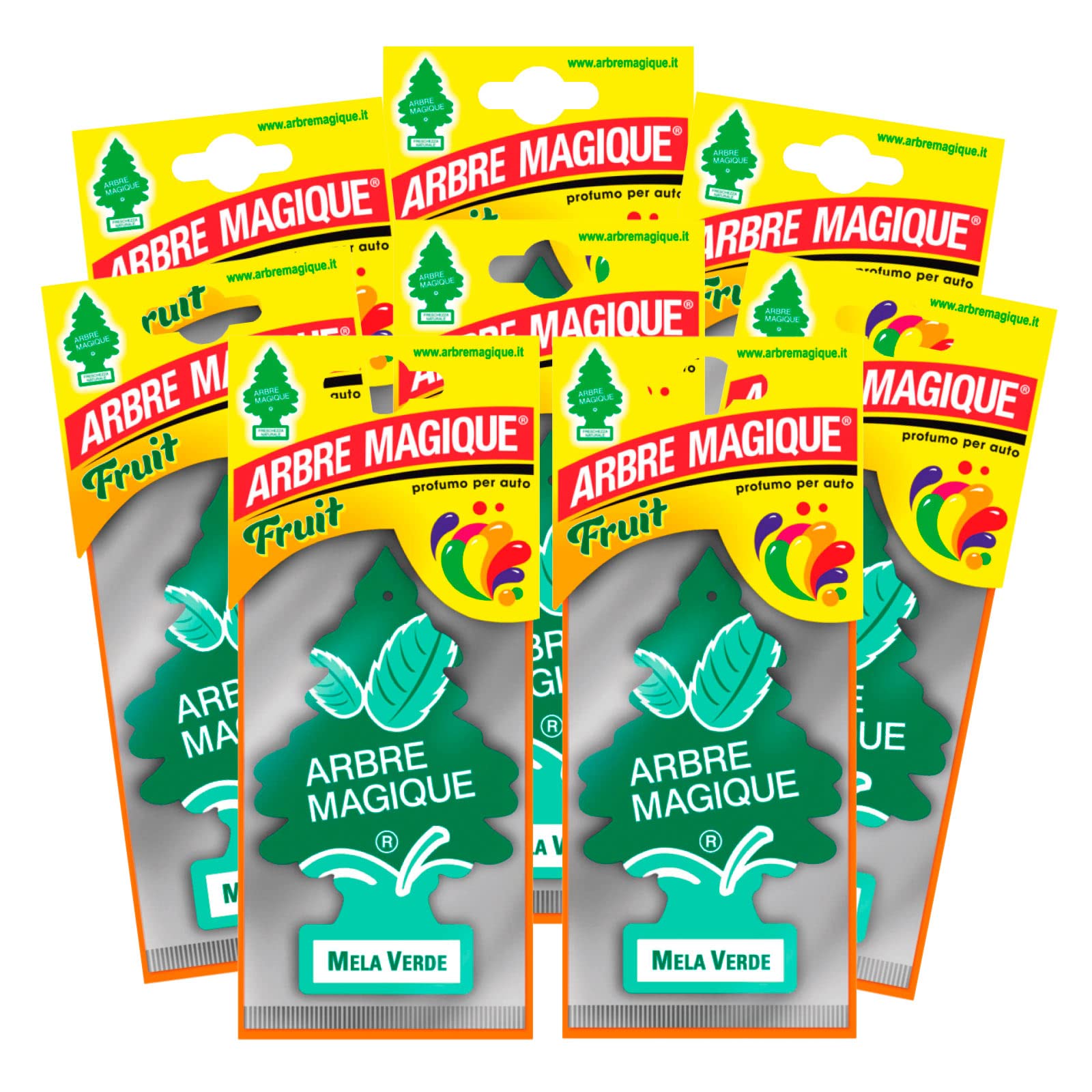 Arbre Magique Mela Verde - Profumatore Per Auto, Durata Fino A 7 Settimane - Foto 12