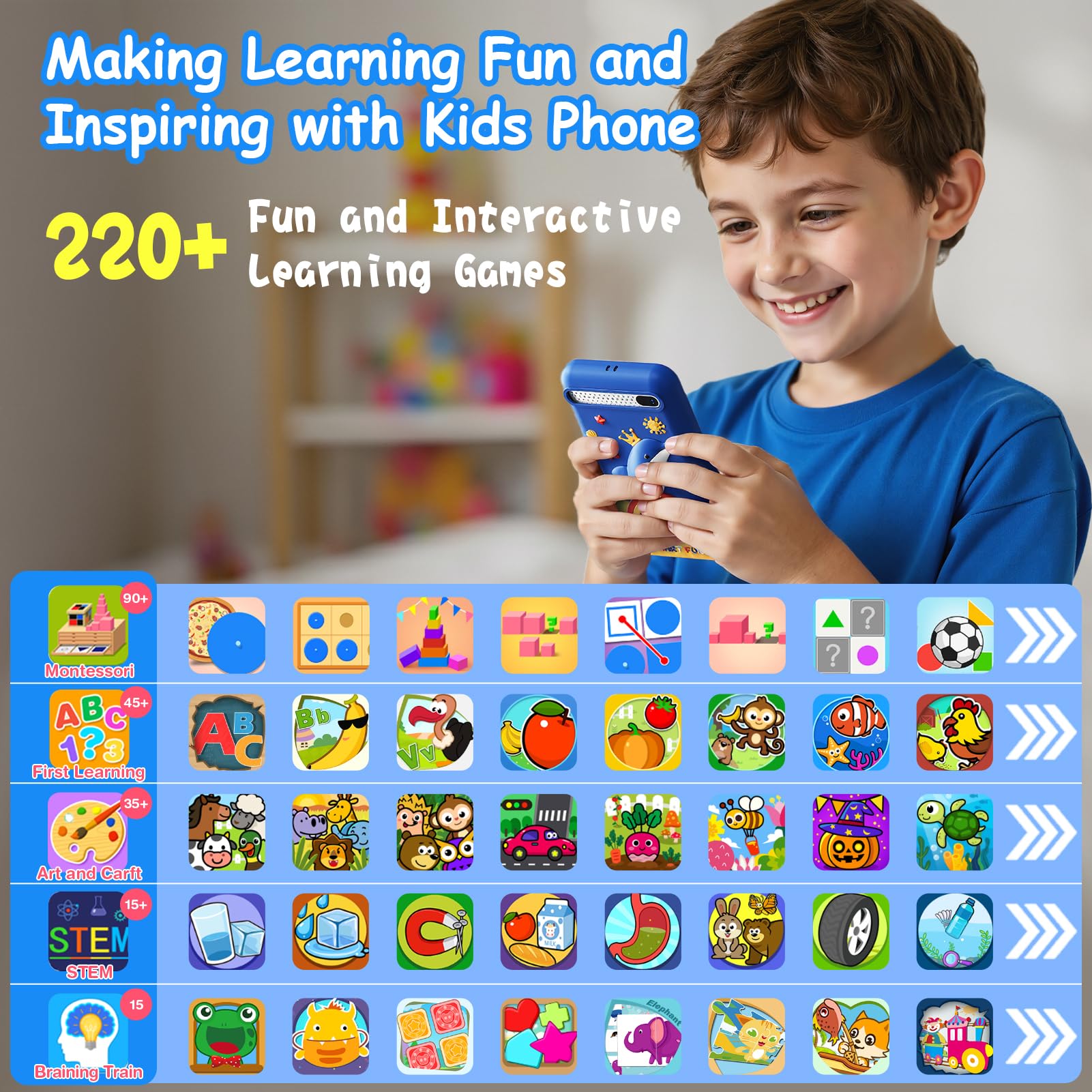 Amazon.com: Kids Toys Smart Phone, 3.97